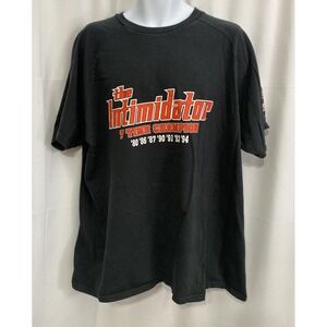 Winners Circle Dale Earnhardt The Intimidator 7 Time Champion NASCAR T-Shirt 2XL